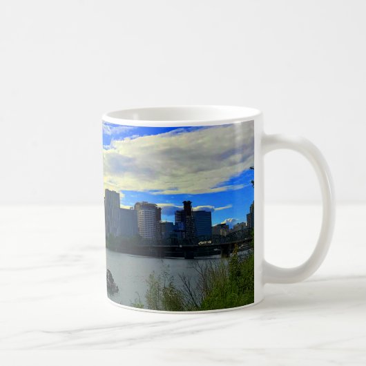 Portland, Oregon Skyline #1 Mug (Droite)