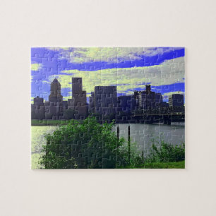 Portland, Oregon Skyline #2 Puzzle