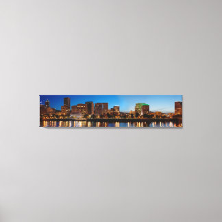 Portland Oregon Skyline Canvas Afdruk