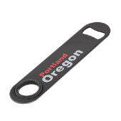 Portland, Oregon Speed Bottle Opener (Dos Angle)