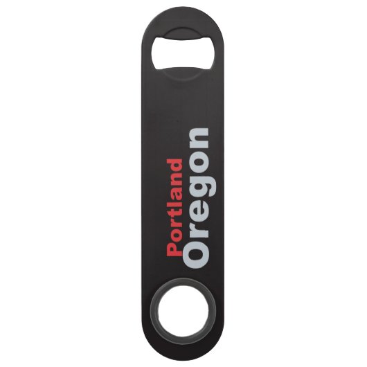 Portland, Oregon Speed Bottle Opener (Devant)