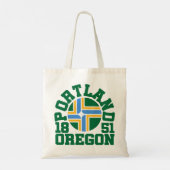 Portland, Oregon Tote Bag (Achterkant)