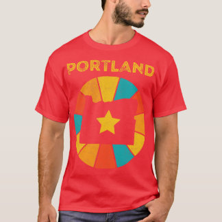 Portland Oregon  Verdrietig Souvenir 1 T-shirt