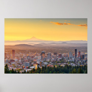 Portland, Oregon, Verenigde Staten Poster