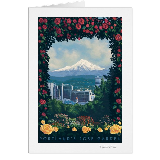 Portland, OregonRose Garden Scene (Devant)