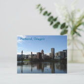 Portland, OU carte postale (Debout devant)