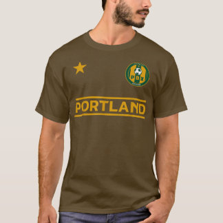 Portland Soccer Jersey Mini Badge ORIGINAL ONTWERP T-shirt