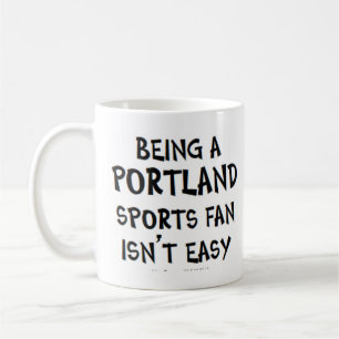 Portland sportfan, zijnde koffiemok