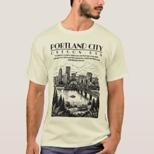 Portland Stad Oregon VS T-shirt
