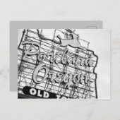 Portland Stag Sign Briefkaart (Voorkant / Achterkant)