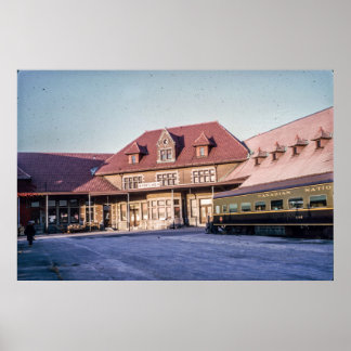 Portland, station Maine Grand Trunk 1964 Poster
