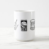 Portland Taiko Large Line Art Mug (Centre)