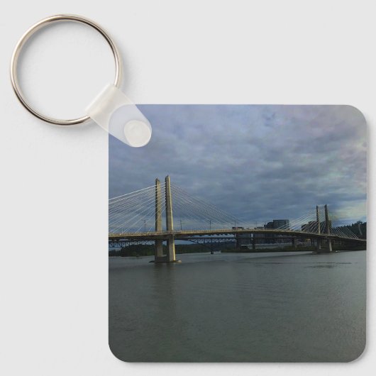 Portland Tilikum Crossing #1 Sleutelhanger (Voorkant)