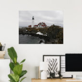 Portlandhead Lighthouse-Poster Poster (Thuiskantoor)