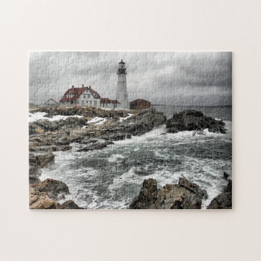 Portlandhead Lighthouse Puzzle Legpuzzel (Horizontaal)