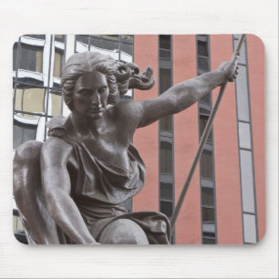 Portlandia standbeeld, Portland, Oregon Muismat