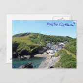 Portloe Cornwall England Briefkaart (Voorkant / Achterkant)