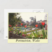 Portmeirion Briefkaart (Voorkant / Achterkant)