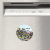 Portmeirion Center-Uitzicht Magneet (Insitu (Vaatwasser))