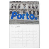 Porto 2026 calendar kalender (Feb 2026)
