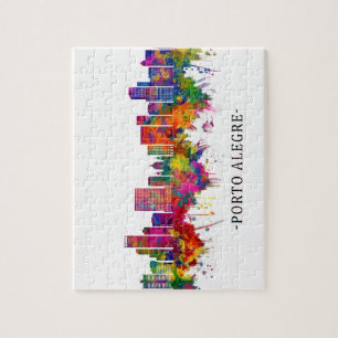 Porto Alegre Brazil Skyline Legpuzzel