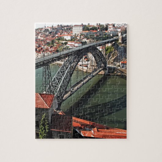 Porto brug over de Douro, Portugal Legpuzzel (Verticaal)