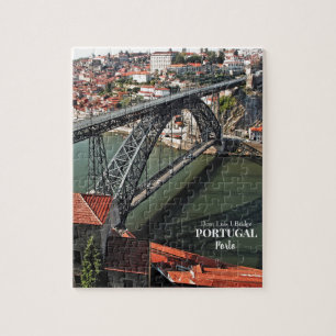 Porto brug over de Douro, Portugal Legpuzzel
