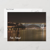 Porto by night Carte postale (Devant / Derrière)