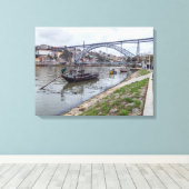 Porto Dom Luis I Pont vue toile (Insitu (Plancher de Bois))