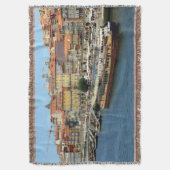Porto, Portugal Deken (Voorkant Verticaal)