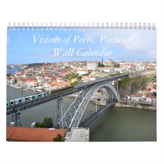 Porto Portugal Muur Kalender (Hoes)