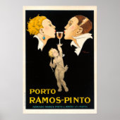 Porto Ramos Pinto door Rene Vincent -  Frans Poster (Voorkant)