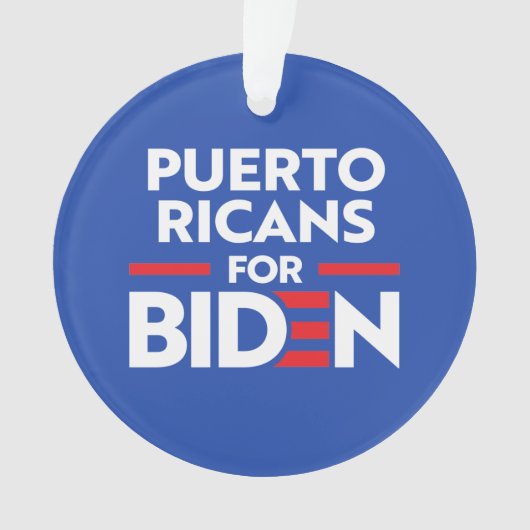 PORTO RICANS POUR JOE BIDEN (devant)