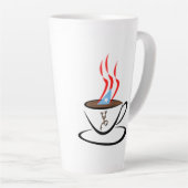 Porto Rico Aroma Coffee Latte Mug (Angle droit)