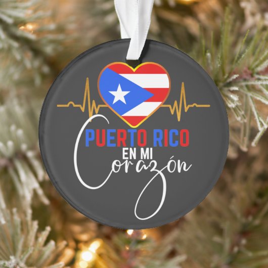 Porto Rico en mi Corazon Puerto Rican Pride (Arbre)