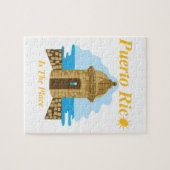 Porto Rico est le puzzle d'endroit (Horizontal)