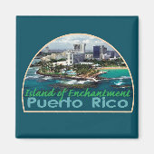 PORTO RICO Magnet (Devant)