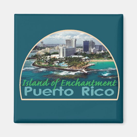 PORTO RICO Magnet (Devant)