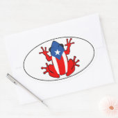 Porto Rico - Sticker Coqui (Enveloppe)