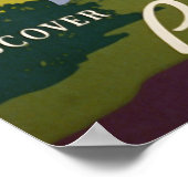 Porto Rico Vintage voyage Poster Art (Coin)