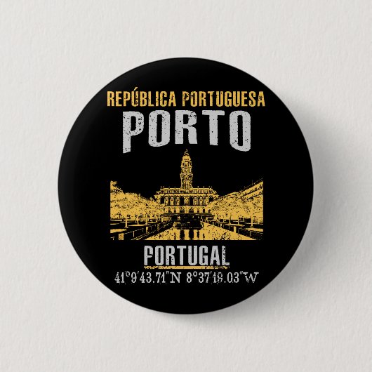 Porto Ronde Button 5,7 Cm (Voorkant)