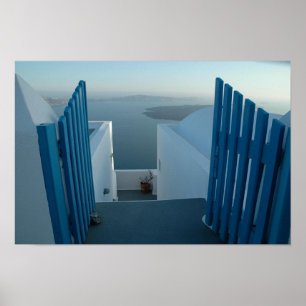 Porto Santorini Poster