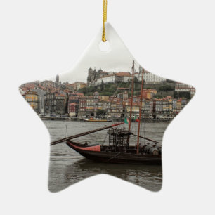 Porto waterfront, Portugal Keramisch Ornament