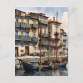 Porto waterverf briefkaart (Voorkant)