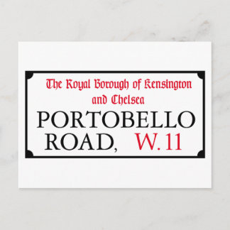Portobello Road, London Street Sign Briefkaart