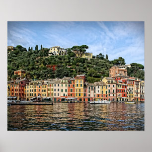 Portofino, affiche de l'Italie