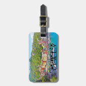 Portofino Bagagelabel (Voorkant verticaal)