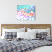 Portofino Canvas Afdruk (Insitu (Slaapkamer))