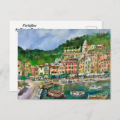 Portofino, carte postale (Devant / Derrière)