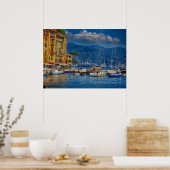 Portofino Harbour Poster (Keuken)